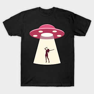 Singing Girl & UFO T-Shirt